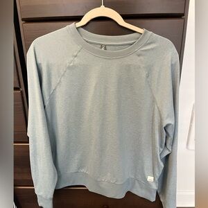 Vuori Light Blue Crewneck Sweatshirt